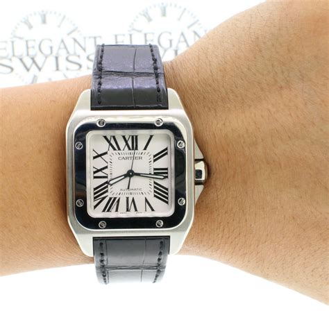 cartier santos 100 midsize.